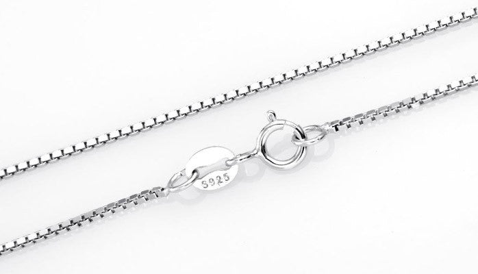 sterling silver box chain 