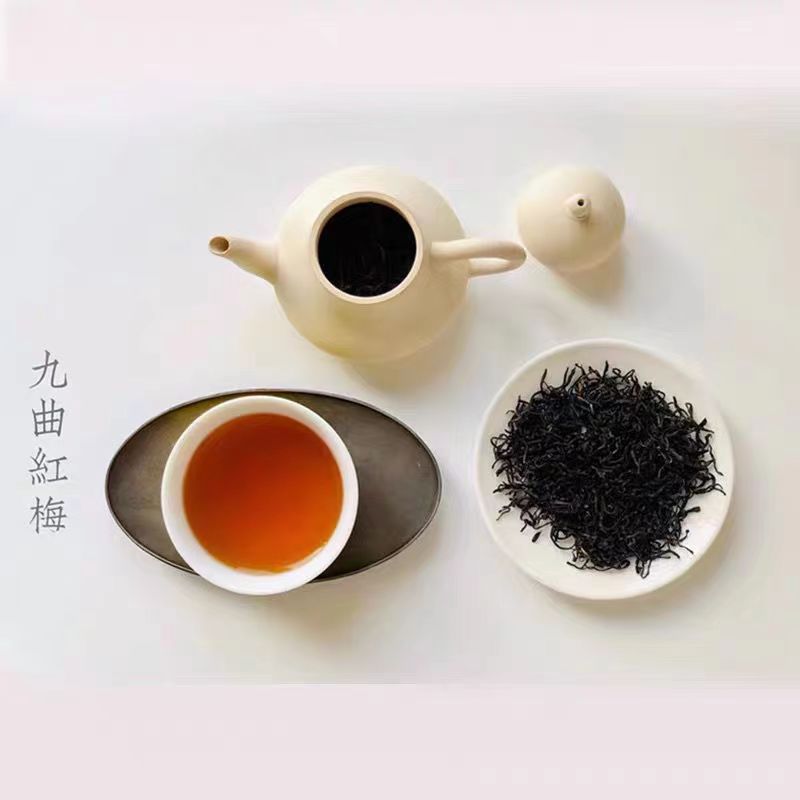 China Black Tea -JiuQu HongMei/LongJing HongCha (九曲红梅）125g