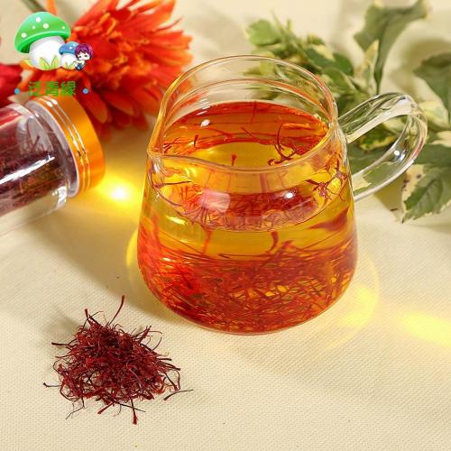 Teas Organic Dried Saffron 0.2 OZ Chinese Various Health-enhancing Herbal Tea Health Tea Fruit Tea Scented Tea Flowertea