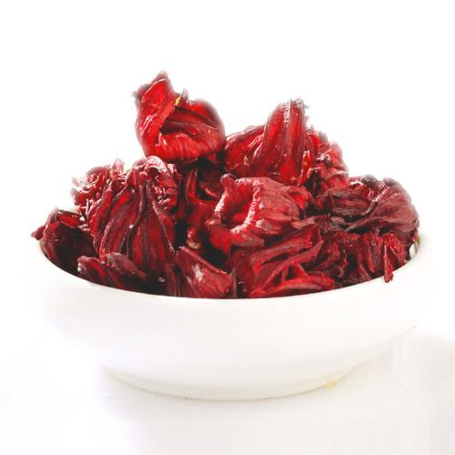 JQ Dried Organic Hibiscus Flowers Roselle Kate Naturals 250g Perfect for Tea, Fresh Fragrance