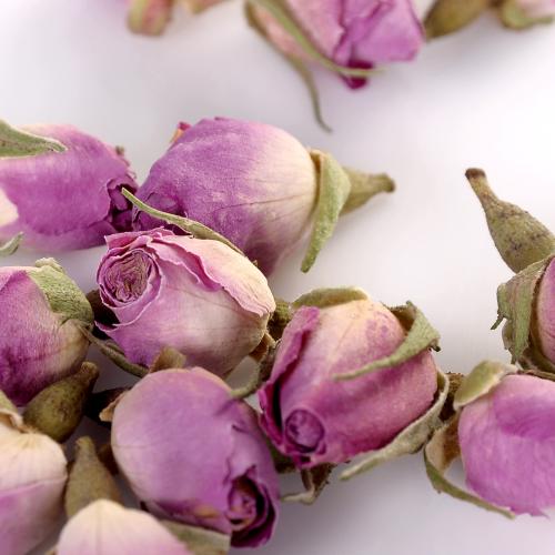 JQ Herbal Teas Sampler Pink Rose Buds Tea 250g